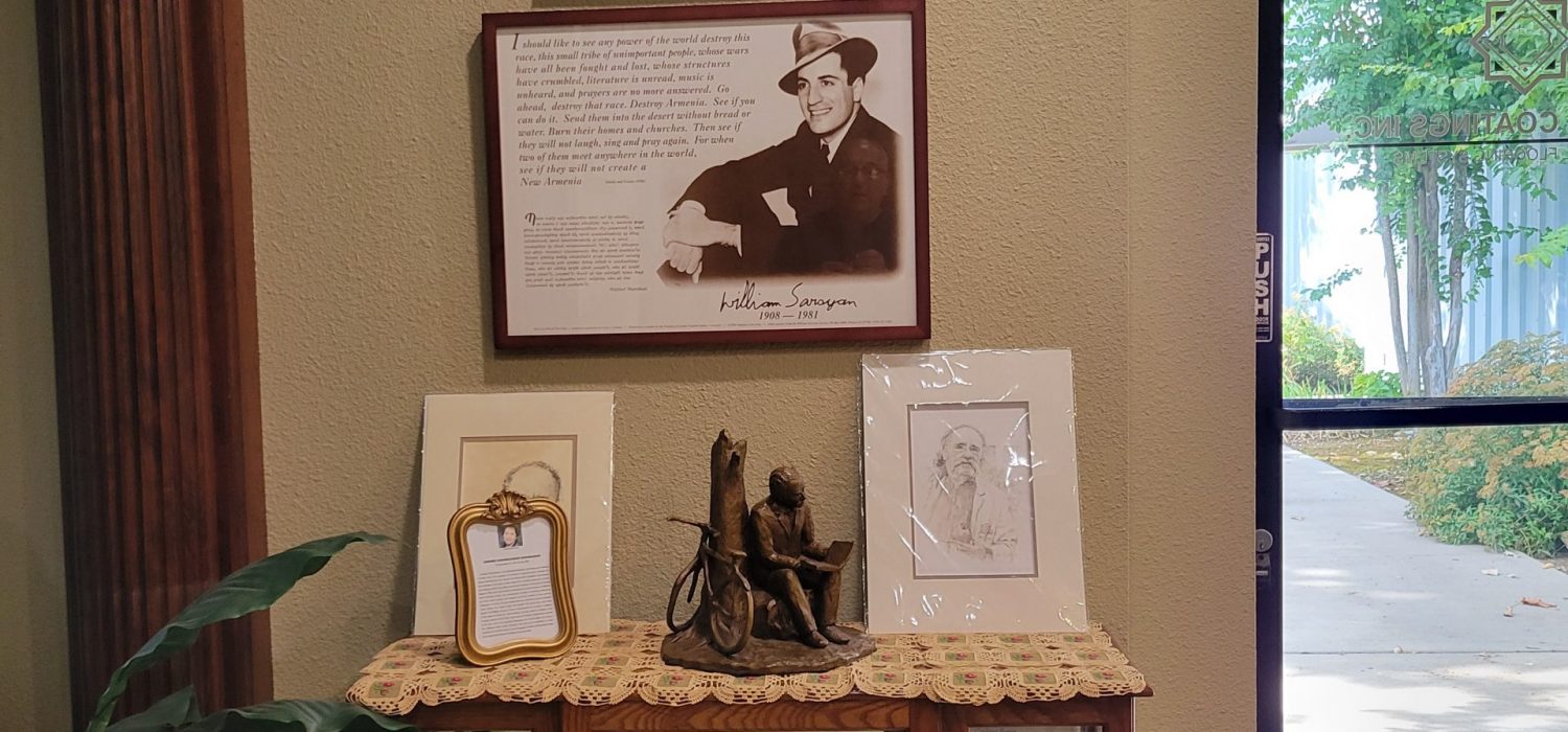 Saroyan display